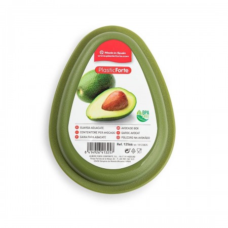 2x CONTENITORE SALVA AVOCADO PORTA AVOCADO SALVA FRESCHEZZA IN PLASTICA NO BPA