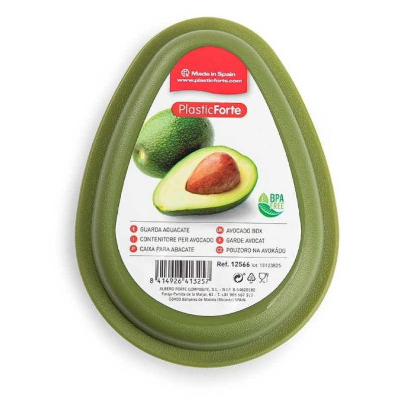 Plastic Forte 2x CONTENITORE SALVA AVOCADO PORTA AVOCADO SALVA FRES...