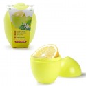 2X CONTENITORE SALVALIMONE SALVA FRESCHEZZA LIMONE PORTA GIALLO