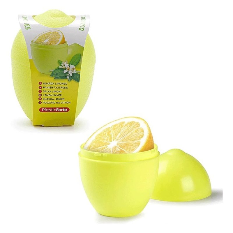 Plastic Forte 2X CONTENITORE SALVALIMONE SALVA FRESCHEZZA LIMONE PO...