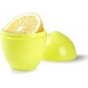 2X CONTENITORE SALVALIMONE SALVA FRESCHEZZA LIMONE PORTA GIALLO
