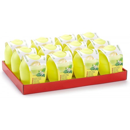 2X CONTENITORE SALVALIMONE SALVA FRESCHEZZA LIMONE PORTA GIALLO