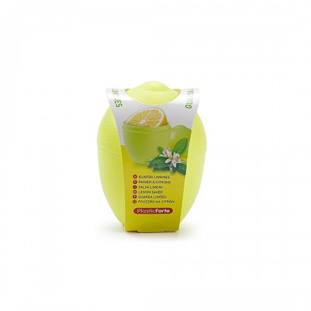 2X CONTENITORE SALVALIMONE SALVA FRESCHEZZA LIMONE PORTA GIALLO