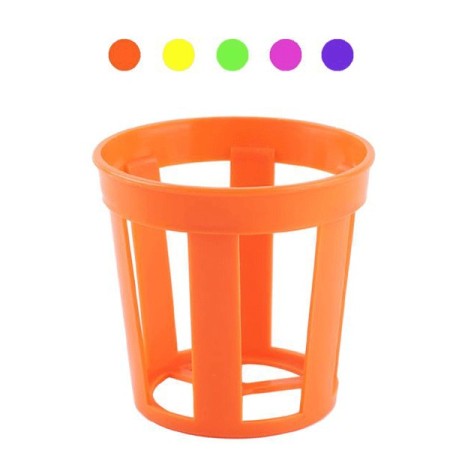 24  REGGIBICCHIERI PLASTICA COLORATI CUCINA CAMPEGGIO REGGIBICCHIERE ANTI CADUTA