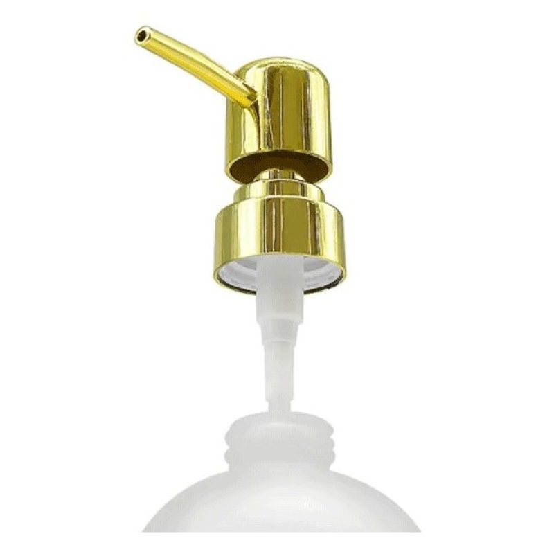 GICOS PORTA SAPONE LIQUIDO DOSATORE DISPENSER da 450ml vetro distri...