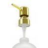 GICOS PORTA SAPONE LIQUIDO DOSATORE DISPENSER da 450ml vetro distri...