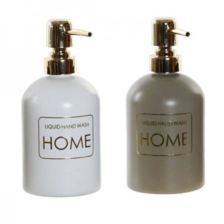 PORTA SAPONE LIQUIDO DOSATORE DISPENSER da 450ml vetro distributore vari colori