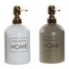GICOS PORTA SAPONE LIQUIDO DOSATORE DISPENSER da 450ml vetro distri...