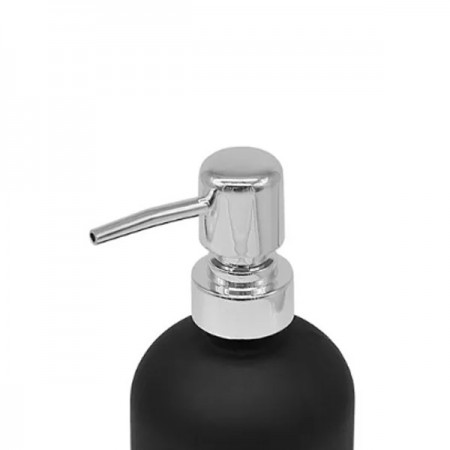 PORTA SAPONE LIQUIDO DOSATORE DISPENSER da 450ml vetro distributore vari colori