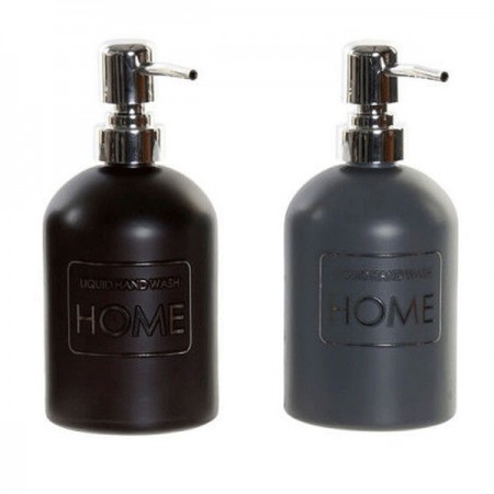 PORTA SAPONE LIQUIDO DOSATORE DISPENSER da 450ml vetro distributore vari colori