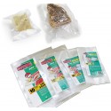 100X BUSTE SOTTOVUOTO GOFFRATE PER ALIMENTI 15x25/20x30/25x35/30x40 CM SACCHETTI