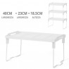 WeHome RIPIANO PIANO RICHIUDIBILE IN PLASTICA BIANCO CUCINA MENSOLA...
