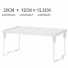 WeHome RIPIANO PIANO RICHIUDIBILE IN PLASTICA BIANCO CUCINA MENSOLA...