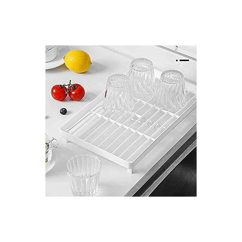 WeHome RIPIANO PIANO RICHIUDIBILE IN PLASTICA BIANCO CUCINA MENSOLA...