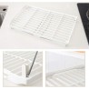 WeHome RIPIANO PIANO RICHIUDIBILE IN PLASTICA BIANCO CUCINA MENSOLA...