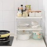 WeHome RIPIANO PIANO RICHIUDIBILE IN PLASTICA BIANCO CUCINA MENSOLA...