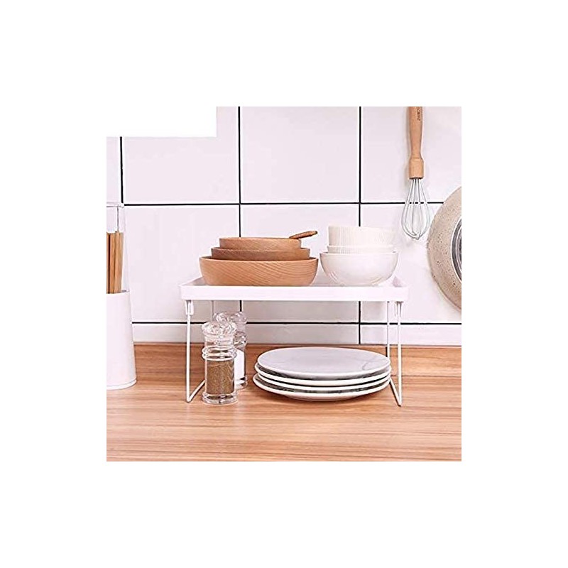 WeHome RIPIANO PIANO RICHIUDIBILE IN PLASTICA BIANCO CUCINA MENSOLA...