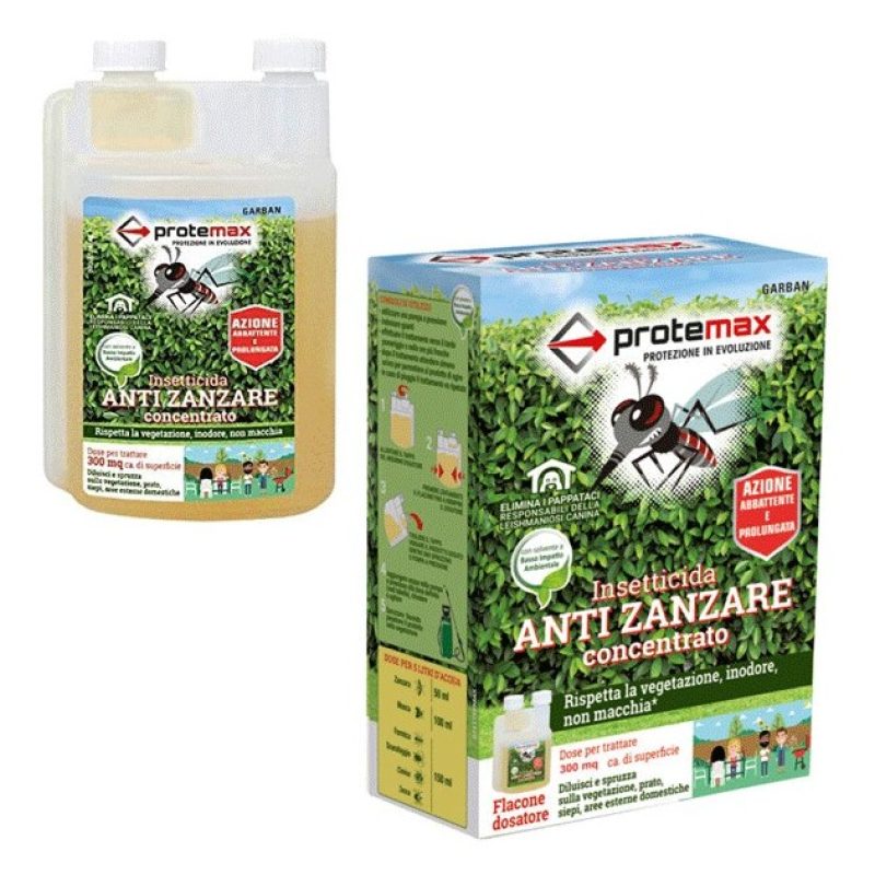 Insetticida Anti Zanzare Concentrato Anti Mosca Zecca Pulce Protema...