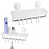WeHome Mensola portaoggetti adesiva organizer bagno cucina contenit...