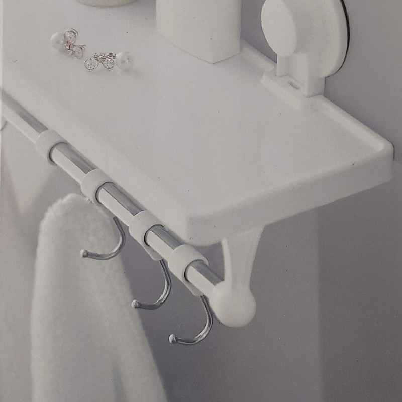 WeHome Mensola portaoggetti adesiva organizer bagno cucina contenit...