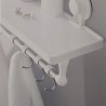 WeHome Mensola portaoggetti adesiva organizer bagno cucina contenit...