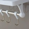 WeHome Mensola portaoggetti adesiva organizer bagno cucina contenit...