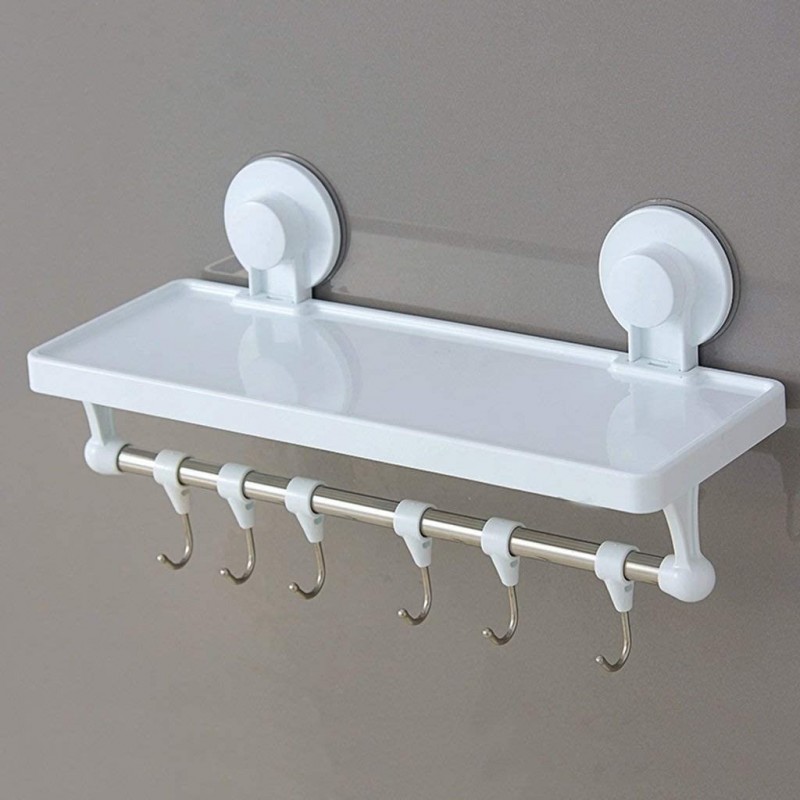 WeHome Mensola portaoggetti adesiva organizer bagno cucina contenit...