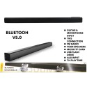 BARRA  AUDIO RADIO FM USB SD BLUETOOTH SMARTPHONE SISTEMA TV SOUNDBAR 85 cm