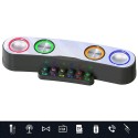 WIRELESS BLUETOOTH CASSA SPEAKER GAMING PER DESKTOP LAPTOP PC BARRA AUDIO