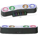 WIRELESS BLUETOOTH CASSA SPEAKER GAMING PER DESKTOP LAPTOP PC BARRA AUDIO
