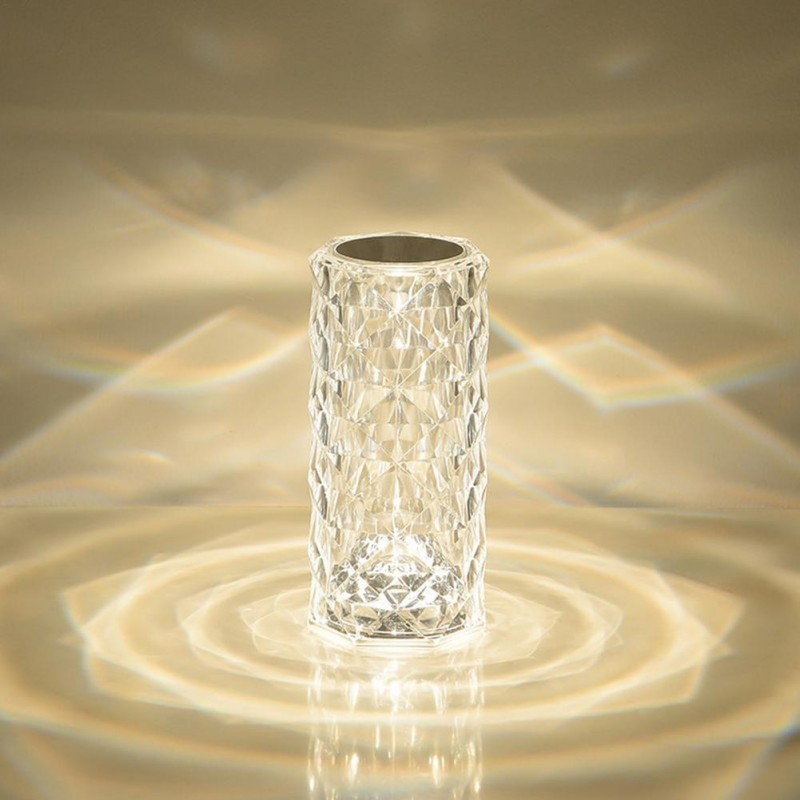 DRIWEI LAMPADA TAVOLO LED RICARICABILE 3 TONALITA' DI LUCE EFFETTO ...
