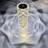 DRIWEI LAMPADA TAVOLO LED RICARICABILE 3 TONALITA' DI LUCE EFFETTO ...