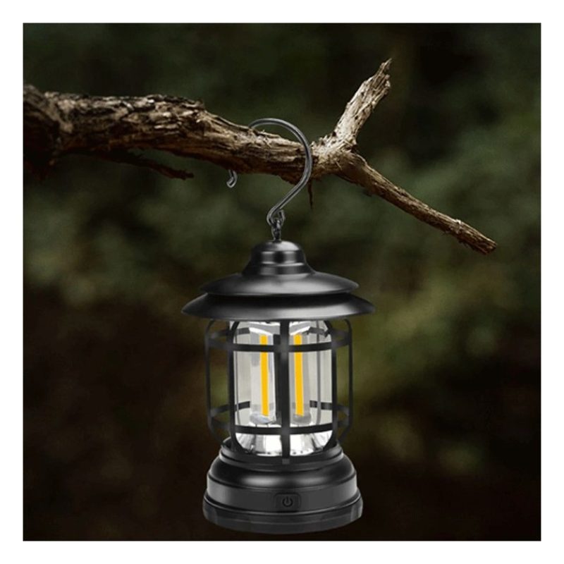 Andowl Lampada da Campeggio LUCE Portatile LED Lanterna Torcia ganc...