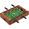 Hongu CALCIO BALILLA BILIARDINO DA TAVOLO IN LEGNO 4 STECCHE CALCET...