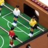 Hongu CALCIO BALILLA BILIARDINO DA TAVOLO IN LEGNO 4 STECCHE CALCET...