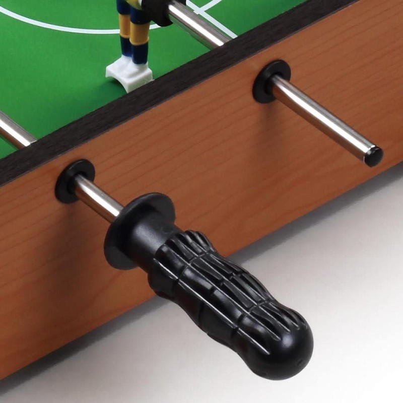Hongu CALCIO BALILLA BILIARDINO DA TAVOLO IN LEGNO 4 STECCHE CALCET...