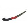 Seghetto pieghevole lama seghettata 18cm blocco sicura acciaio al carbonio