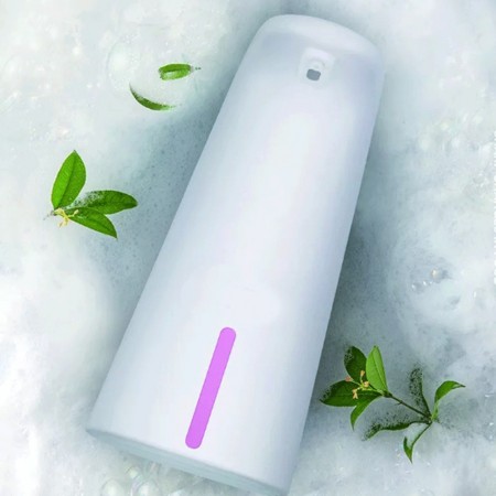 DISPENSER SAPONE GEL AUTOMATICO SCHIUMA 250ML CON SENSORE BAGNO CASA  EROGATORE