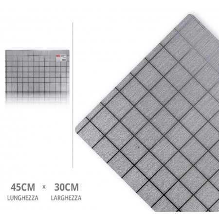 Set 12 Tovagliette americane plastica antimacchia impermeabile colazione 30x45cm