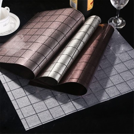 Set 12 Tovagliette americane plastica antimacchia impermeabile colazione 30x45cm