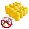 Lumar SET 12 CANDELE CITRONELLA ANTI ZANZARE PROFUMO AMBIENTE 12x7c...
