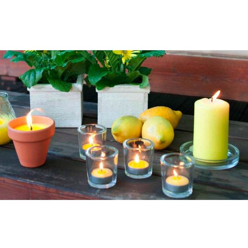 Lumar SET 12 CANDELE CITRONELLA ANTI ZANZARE PROFUMO AMBIENTE 12x7c...