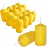SET 20 CANDELE CITRONELLA ANTI ZANZARE PROFUMO AMBIENTE 9x4.7cm CAN...