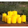 SET 20 CANDELE CITRONELLA ANTI ZANZARE PROFUMO AMBIENTE 9x4.7cm CAN...