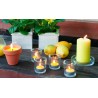 SET 20 CANDELE CITRONELLA ANTI ZANZARE PROFUMO AMBIENTE 9x4.7cm CAN...