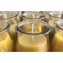 SET 12 CANDELE CITRONELLA VASETTO VETRO ANTI ZANZARE PROFUMO AMBIENTE 7X5,5 CM