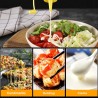 WeHome Set da 6 Dispenser Plastica Olio Maionese Ketchup Aceto Dosa...