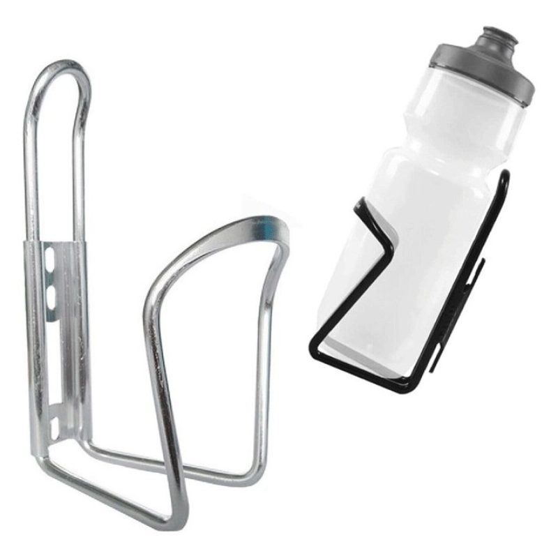 Hongu Portaborraccia per Bici alluminio leggero Bicicletta Porta Bo...