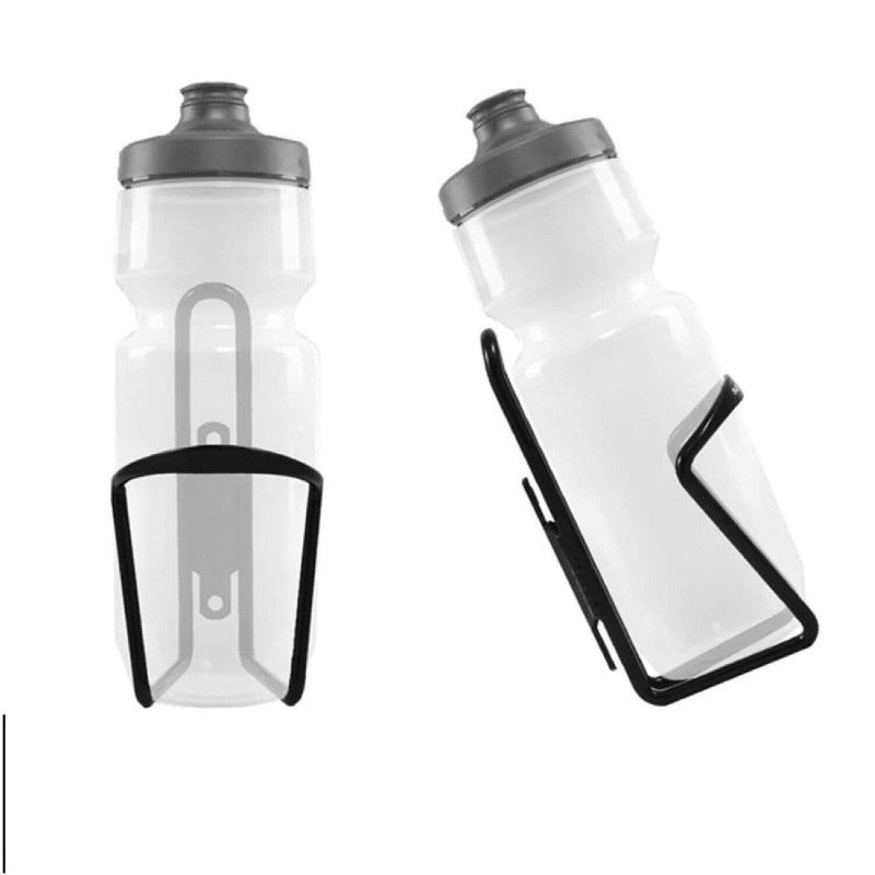 Imtrub Portabottiglie per bicicletta – Supporto portatile in lega di alluminio – bottiglia d'acqua, tazza da tè, tazza da caffè per bici da corsa, mountain bike