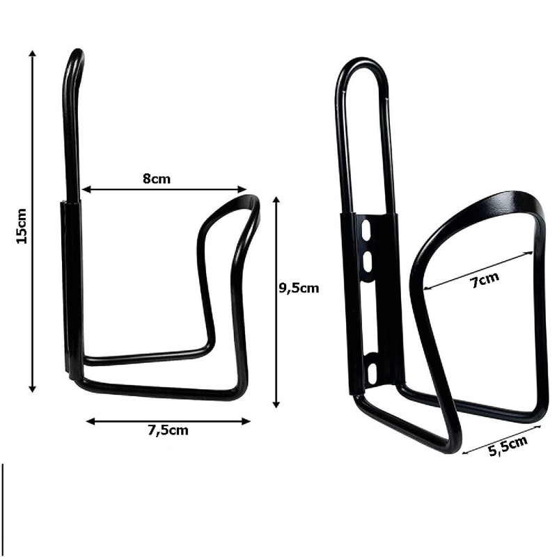 Hongu Portaborraccia per Bici alluminio leggero Bicicletta Porta Bo...